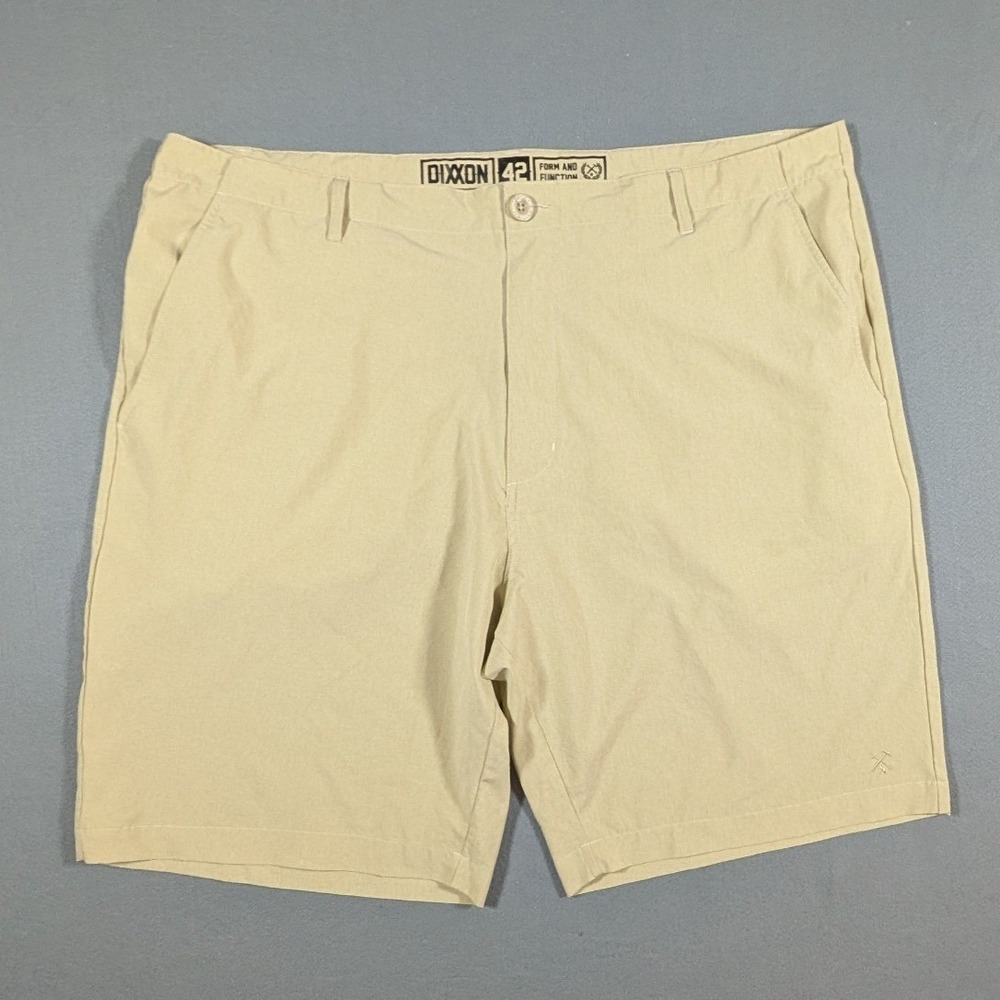 Dixxon Form and Function Shorts Mens 42 Khaki Casual Outdoor Walking